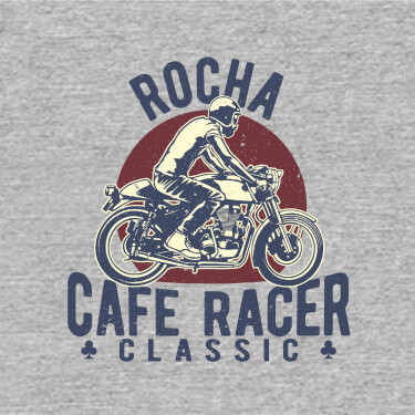Sports Grey Cafe Racer Personalized default 