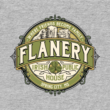Sports Grey Irish Public House Personalized default 