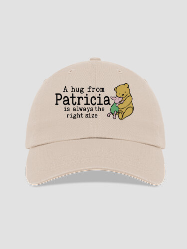 A Hug Stone Embroidered Hat