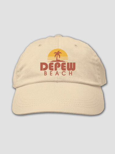 Beach Stone Embroidered Hat
