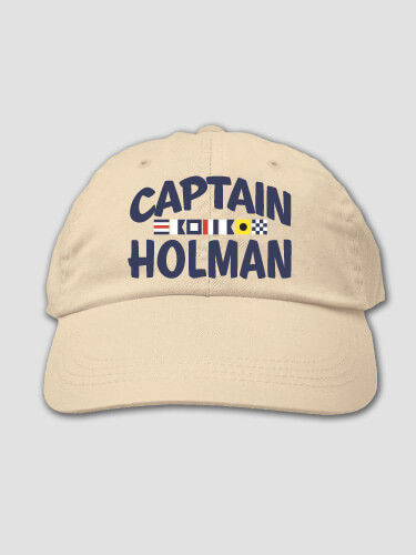 Captain Stone Embroidered Hat