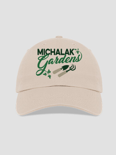 Gardens Stone Embroidered Hat