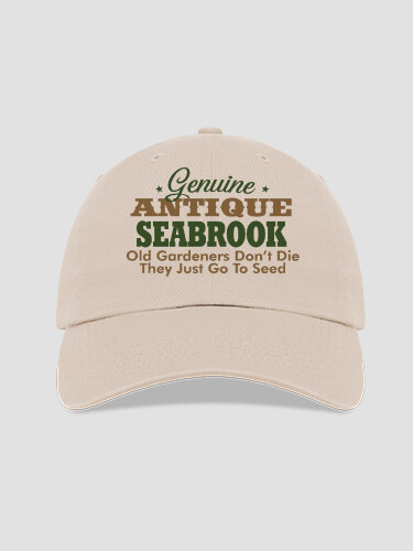 Stone Genuine Antique Gardener Personalized embroidered-hat 