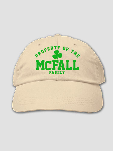 Property of Irish Stone Embroidered Hat