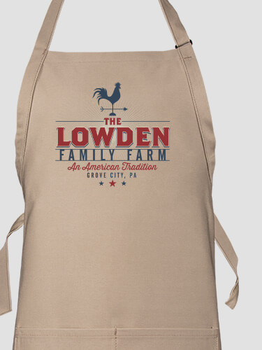 American Farm Tan Apron