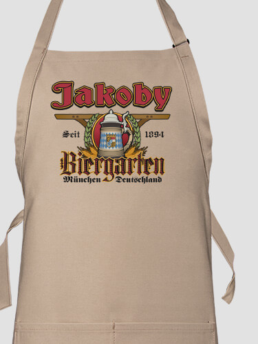 Biergarten Tan Apron