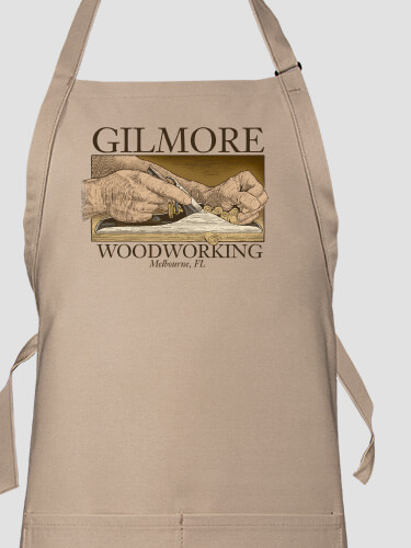 Woodworking Tan Apron