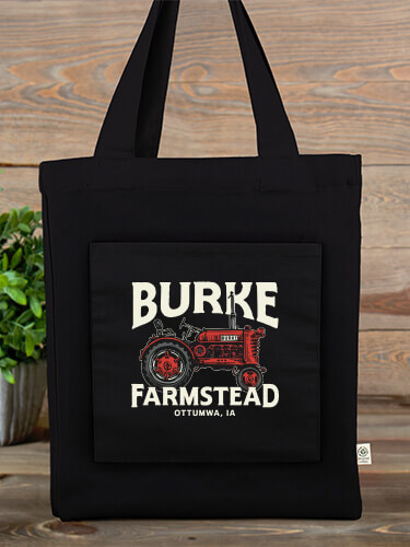 Tote Black Farmstead Personalized canvas-tote 