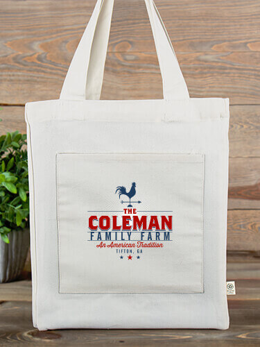 American Farm Tote Natural Canvas Tote