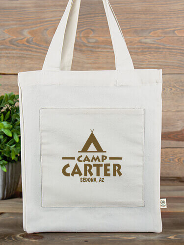 Camp Tote Natural Canvas Tote