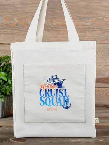 Cruise Squad Tote Natural Canvas Tote