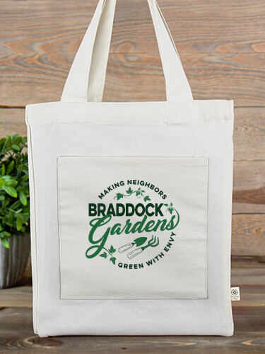 Gardens Tote Natural Canvas Tote
