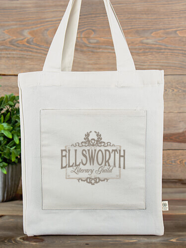 Literary Guild Tote Natural Canvas Tote