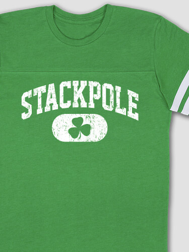 Irish Varsity Vintage Green Adult Varsity T-Shirt