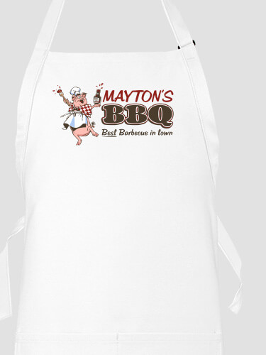 BBQ White Apron