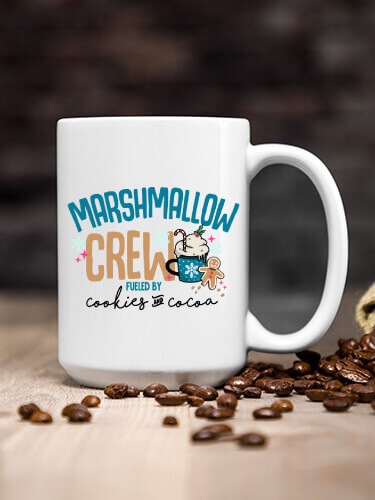 Cookies And Cocoa White Ceramic Coffee Mug (single)