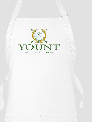 Country Club White Apron