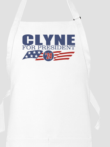 For President White Apron