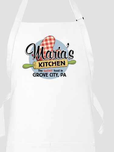 Kitchen White Apron