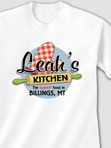 Kitchen White Adult T-Shirt