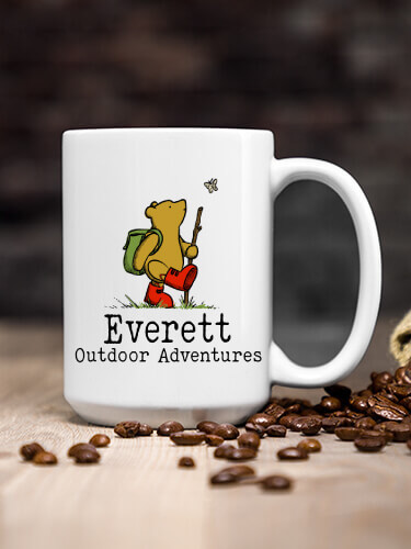 Outdoor Adventures White Ceramic Coffee Mug (single)