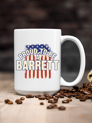 Proud To Be White Ceramic Coffee Mug (single)