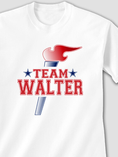 Team White Adult T-Shirt