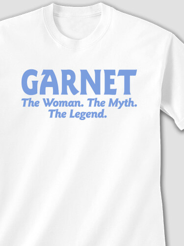 Woman Myth Legend White Adult T-Shirt