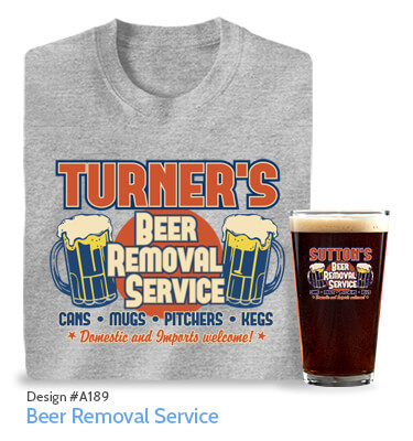 Beer Removal - T-Shirt, Hat & Pint Glass