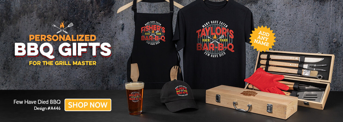 Few Have Died BBQ - T-Shirt, Hat & Pint Glass