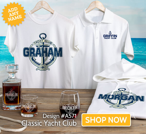 Classic Yacht Club - T-Shirt, Hat & Pint Glass