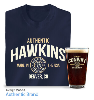 Authentic Brand - T-Shirt, Hat & Pint Glass