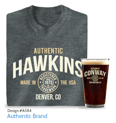 Authentic Brand - T-Shirt, Hat & Pint Glass