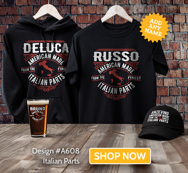 Italian Parts - T-Shirt, Hat & Pint Glass