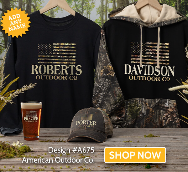 American Outdoor Company - T-Shirt, Hat & Pint Glass