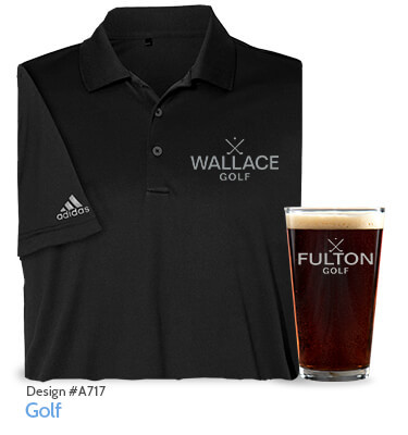 Golf - T-Shirt, Hat & Pint Glass
