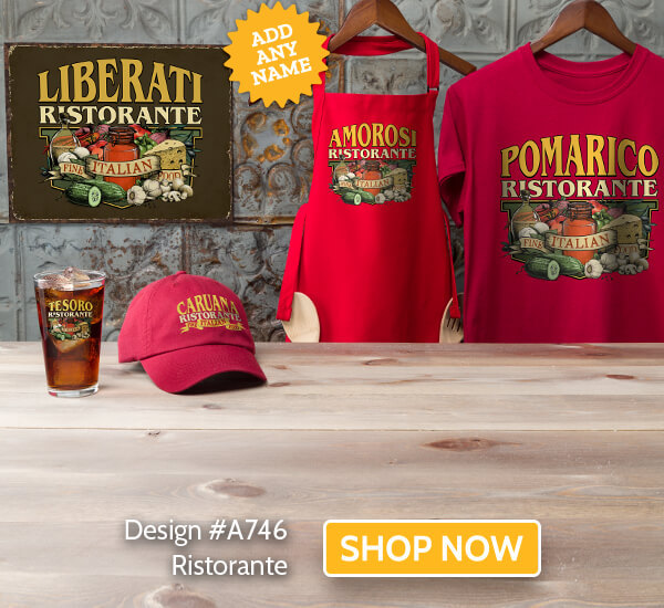 Ristorante - T-Shirt, Hat & Pint Glass