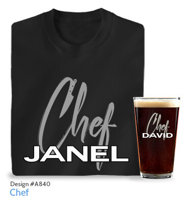 Chef - T-Shirt, Hat & Pint Glass