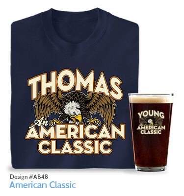 American Classic - T-Shirt, Hat & Pint Glass