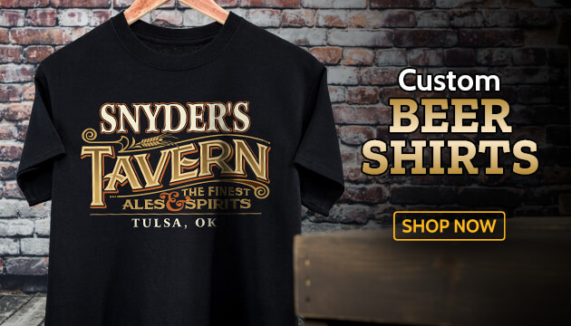 beer-themed t-shirts