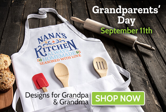 Custom gifts for Grandparents' Day