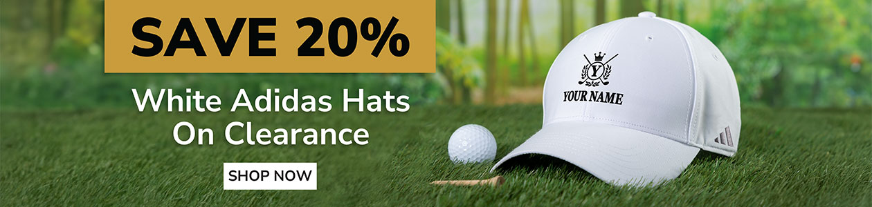 Clearance On White Adidas Hats!