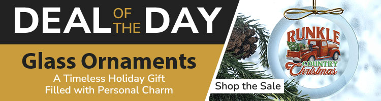 Deal of the Day: Christmas Ornament Special!