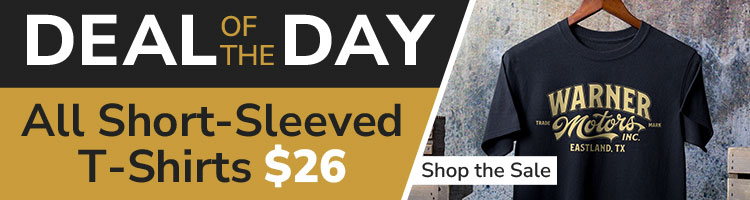 Deal of the Day: Short Sleeved T-Shirts!