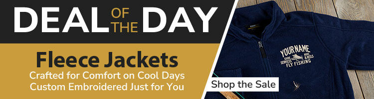 Deal of the Day: Embroidered Fleece Jackets Special!