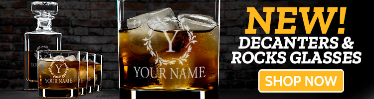 Shop New Whisky Decanter & Rocks Glass Gift Sets!