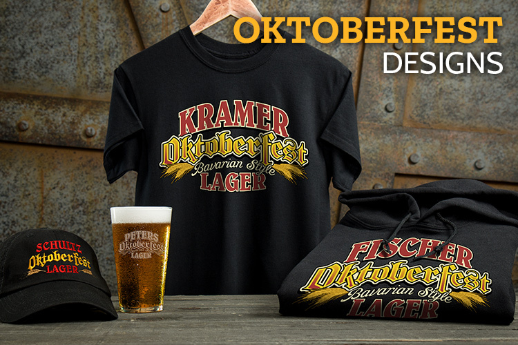 Personalized Oktoberfest Designs!