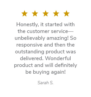 Five star customer review!