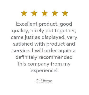 Five star customer review!