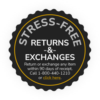 Stress Free Returns!